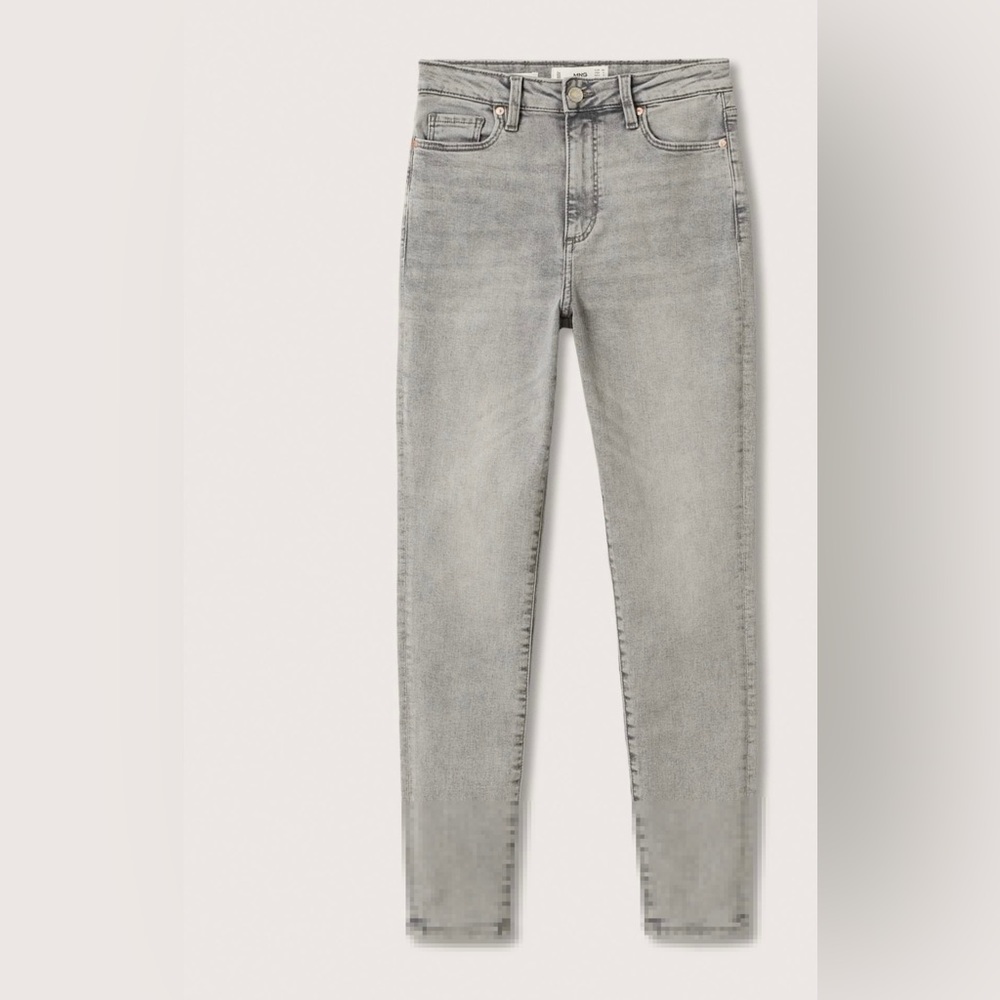Denim gray skinny high waist jean new size 20